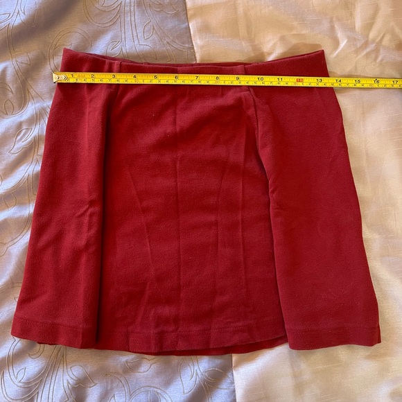 Forever 21 Maroon Skirt - Picture 4 of 6